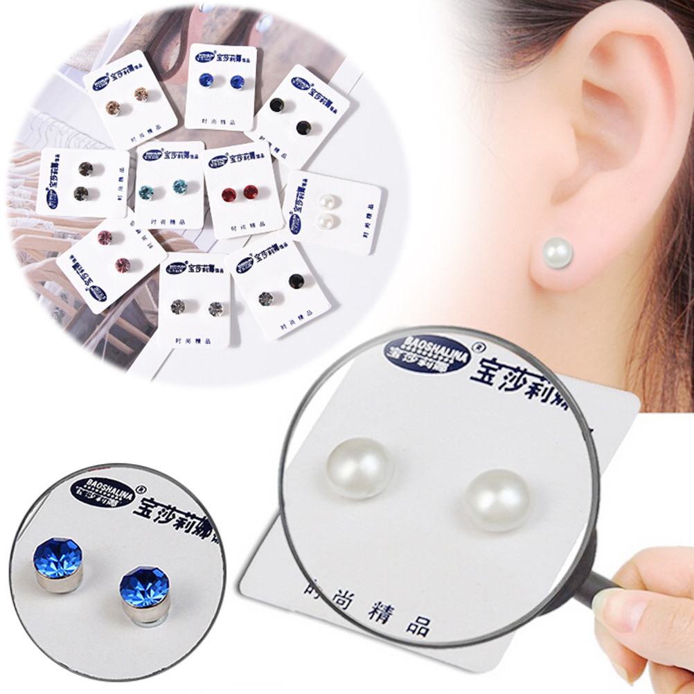 Weight Loss Earrings
 2018 Bio Magnetic Therapy Weight Loss Earrings Magnet In