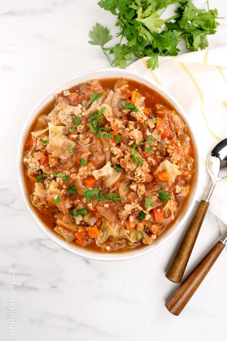 Weight Watchers Cabbage Soup With Ground Beef
 Weight Watchers Cabbage Soup Zero Points Slender Kitchen