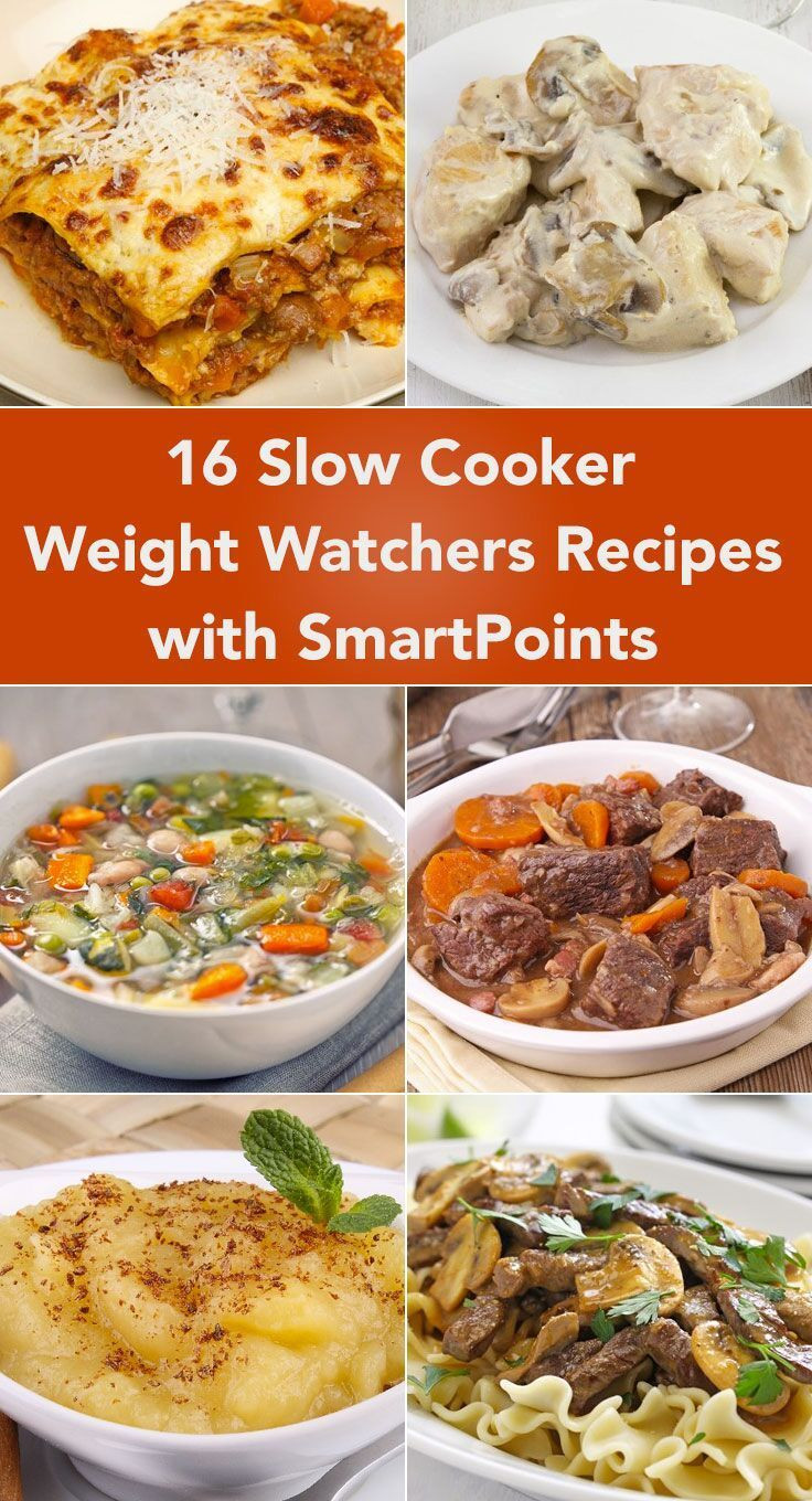 Weight Watchers Crock Pot Lasagna
 16 Slow Cooker Weight Watchers Recipes with SmartPoints