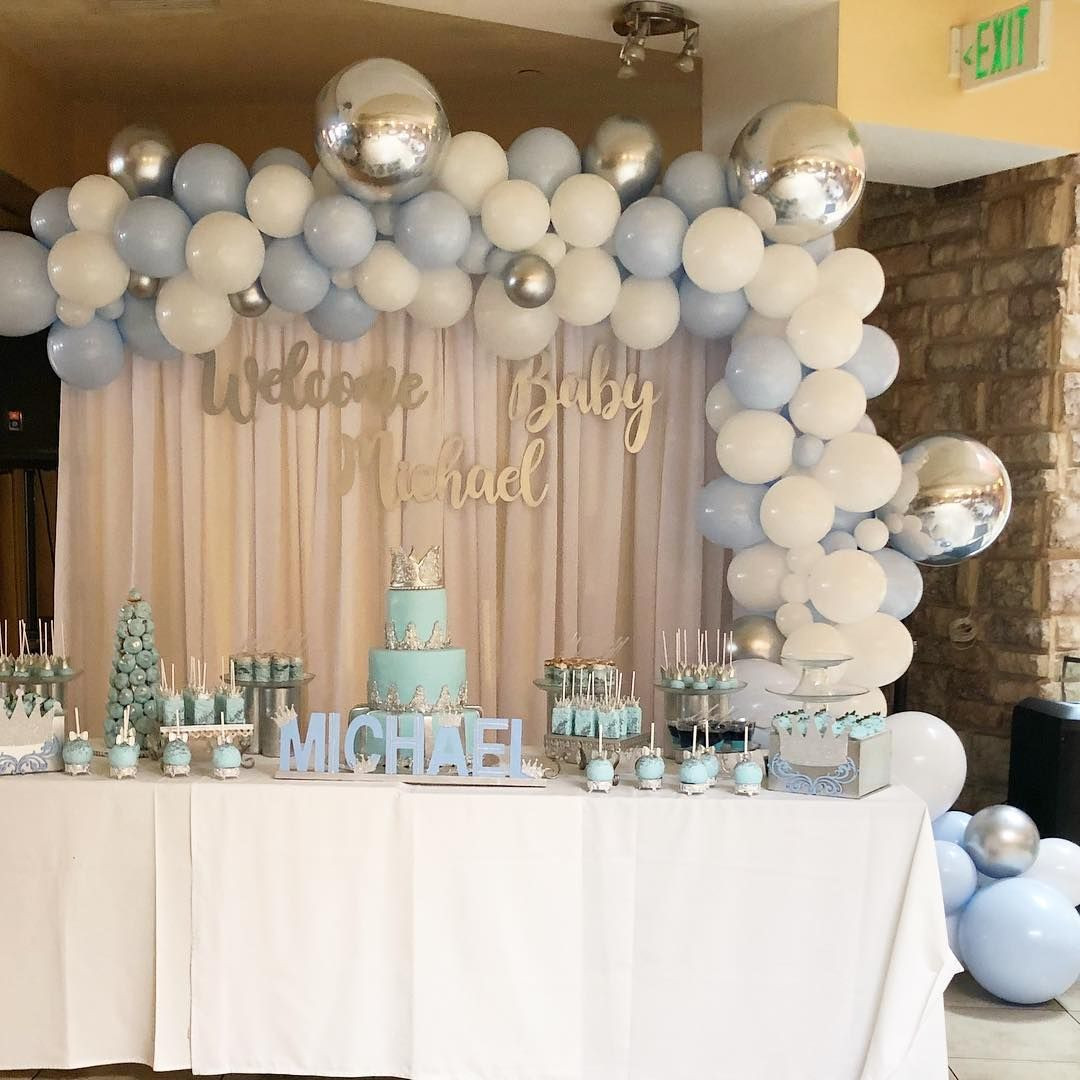 Welcome Baby Boy Party Ideas
 Pin by Sona on baby in 2019