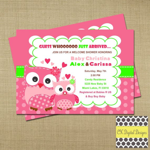 Welcome Baby Party Invitations
 Wel e Home Baby Shower Invitation Sip and See Baby Shower