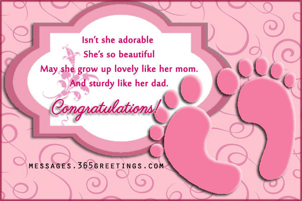 Welcome Quotes For New Born Baby Girl
 New Born Baby Wishes Messages Greetings and Wishes