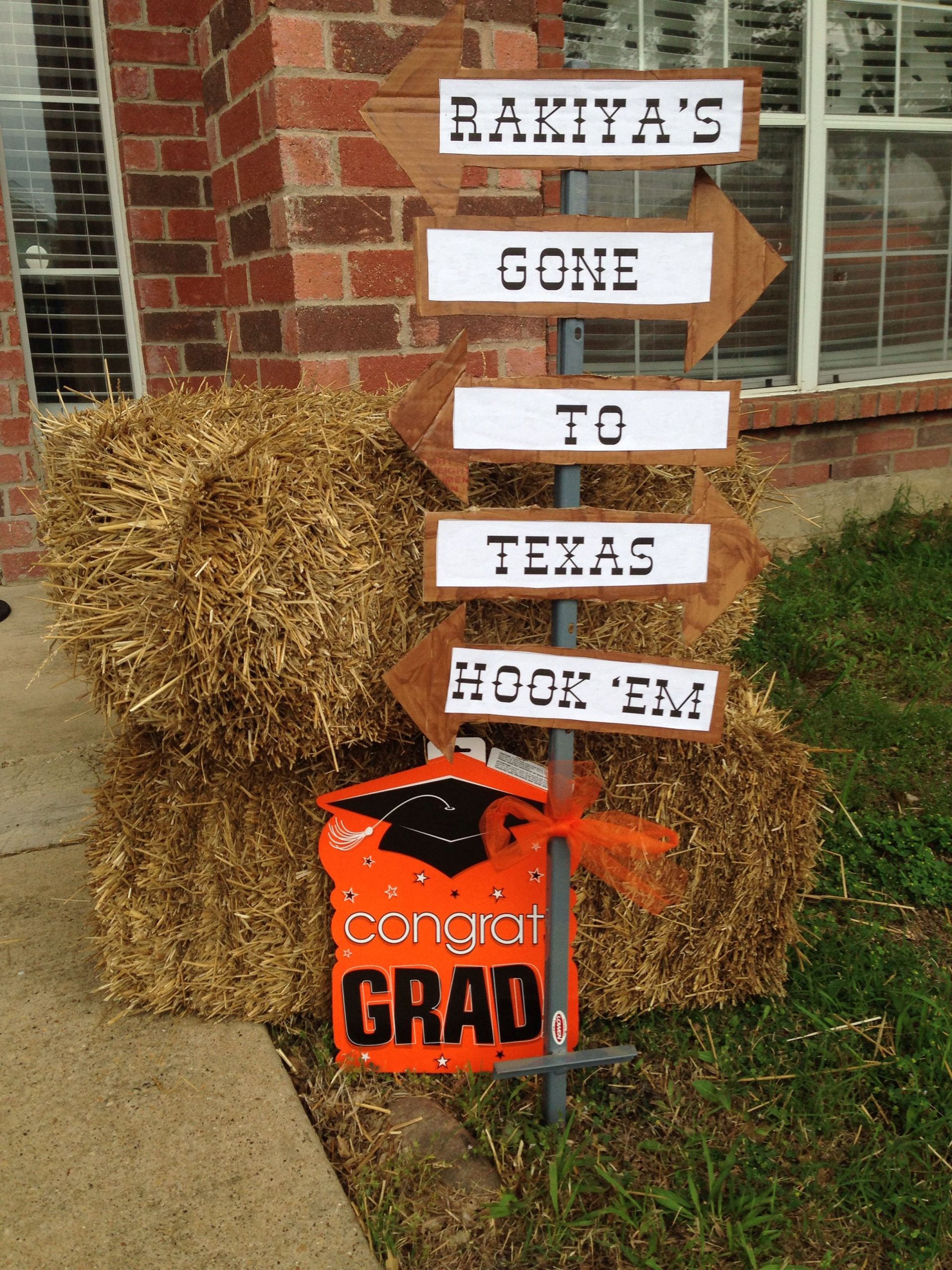 Western Graduation Party Ideas
 Western Themed Graduation Party "Gone to Texas"