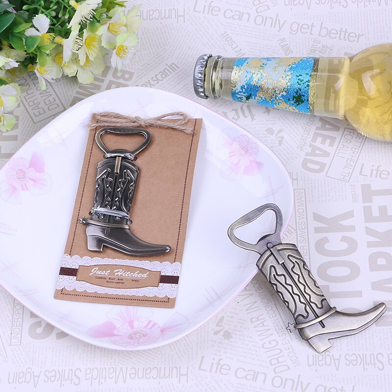 Western Wedding Favors
 Western Wedding Party Favors "Just Hitched" Cowboy Boot