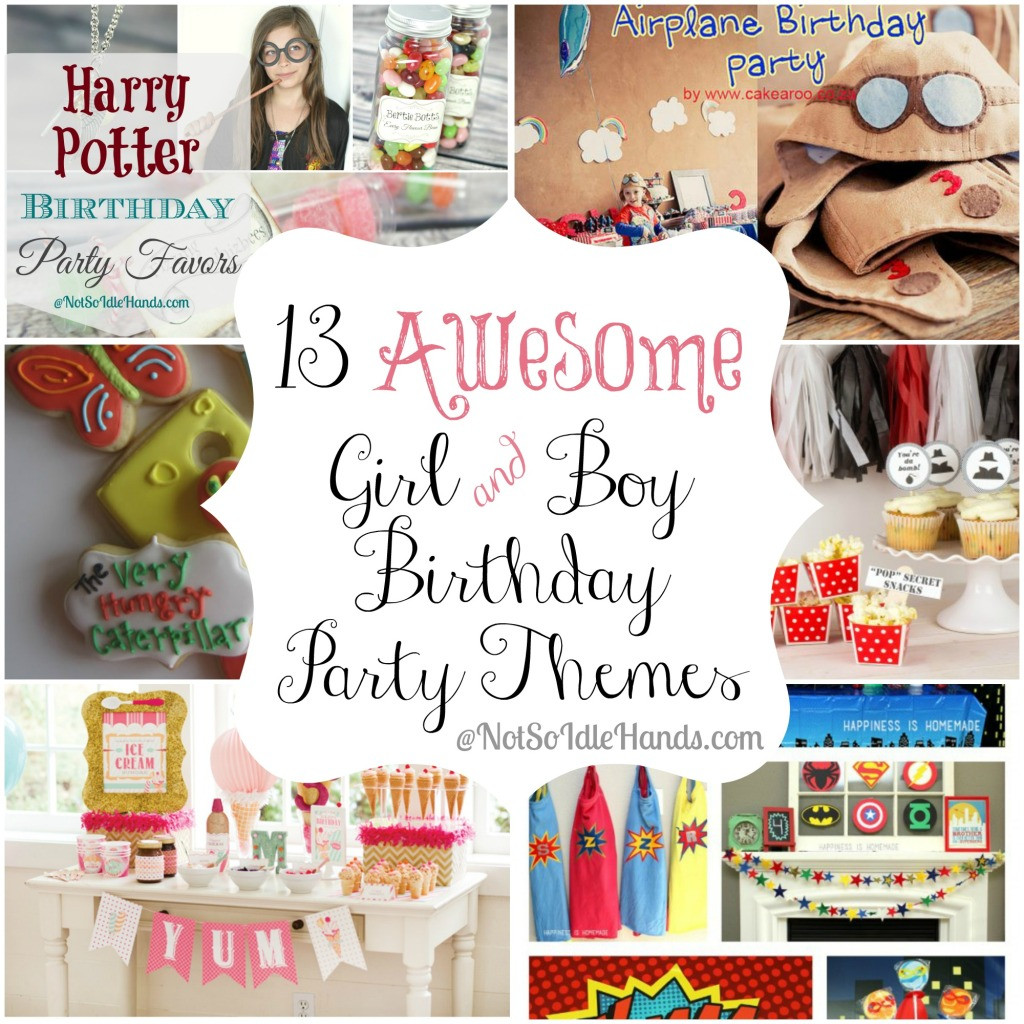 What Are Some Fun Birthday Party Ideas For 13 Year Olds
 13 Awesome Girl and Boy Birthday Party Themes
