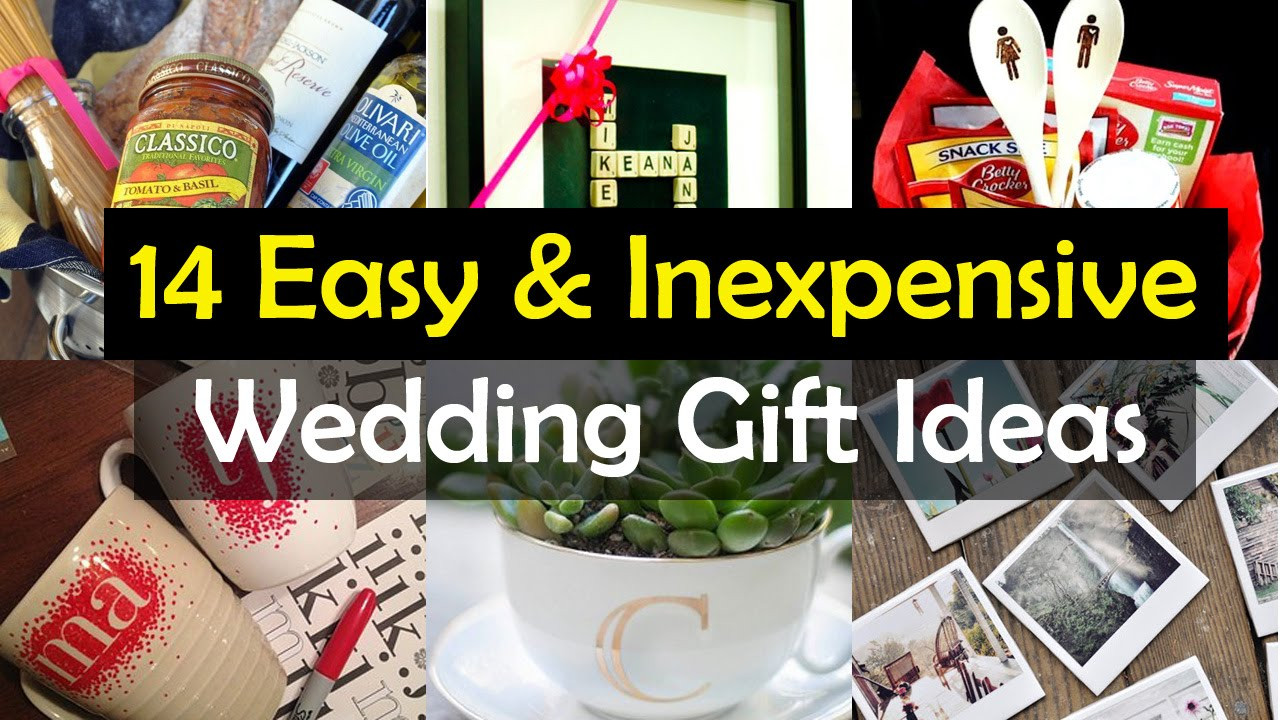 What To Give As A Wedding Gift
 14 Awesome Wedding Gift Ideas