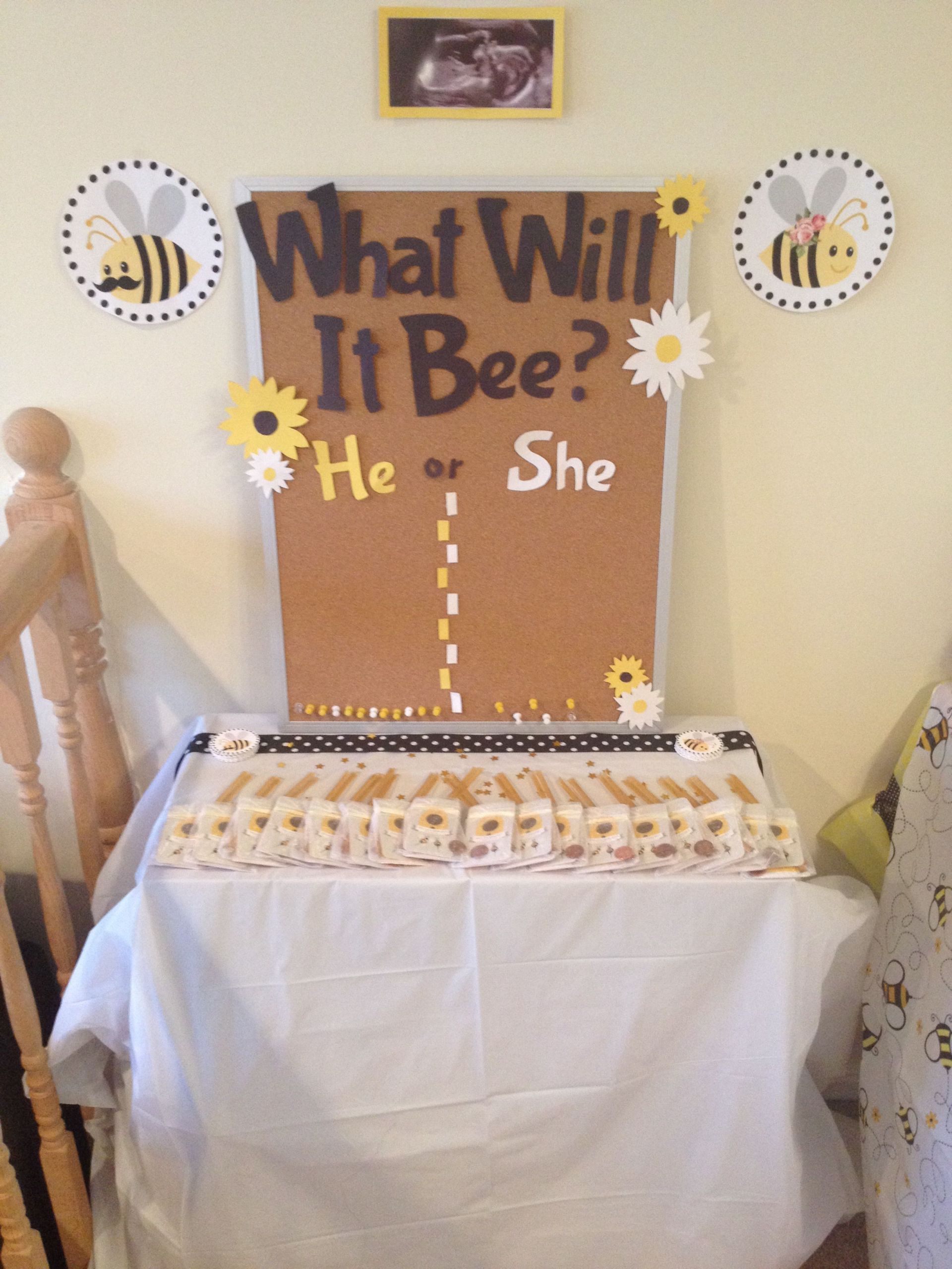 What Will It Bee Gender Reveal Party Ideas
 "What will it bee " Gender Reveal Party in 2019