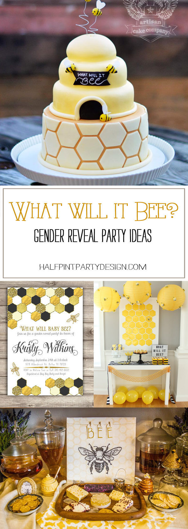 What Will It Bee Gender Reveal Party Ideas
 What Will it Bee Gender Reveal Party Ideas Parties With