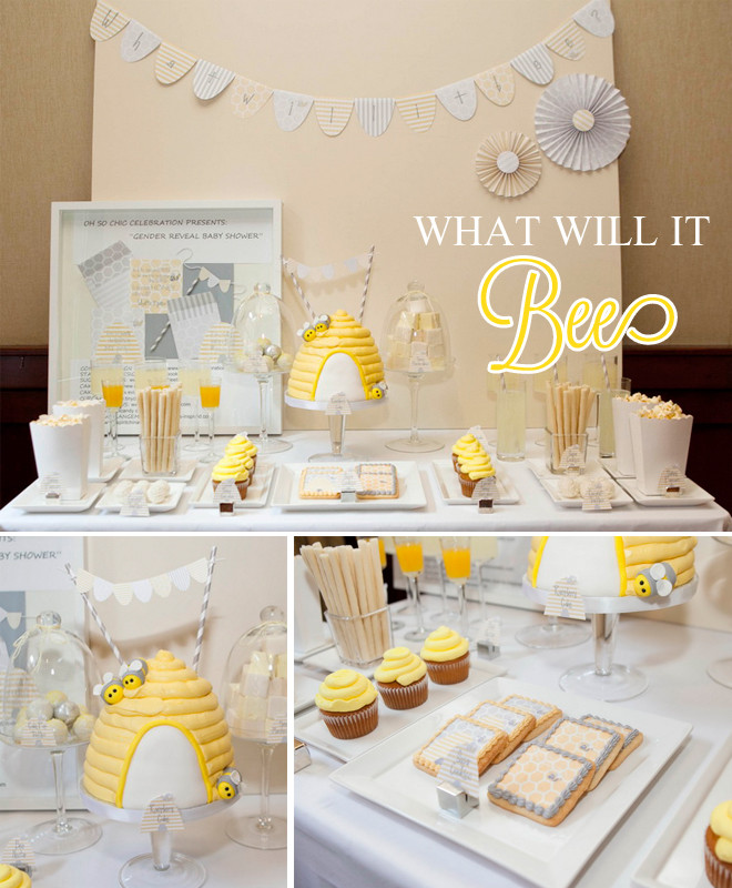 What Will It Bee Gender Reveal Party Ideas
 "What Will it Bee " Gender Reveal Shower