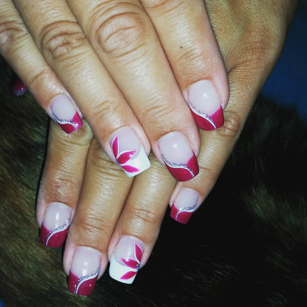 White And Pink Nail Designs
 27 White Color Summer Nail Designs Ideas