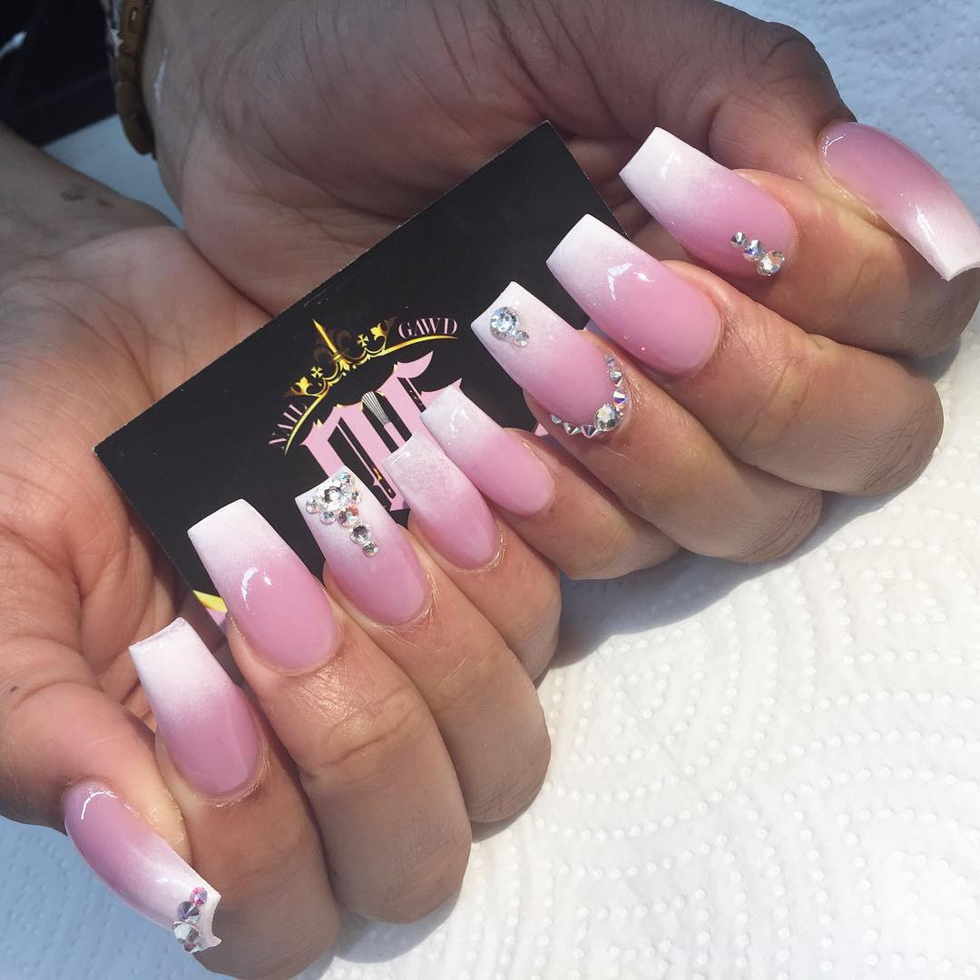 White And Pink Nail Designs
 23 Pink & White Nail Art Designs Ideas