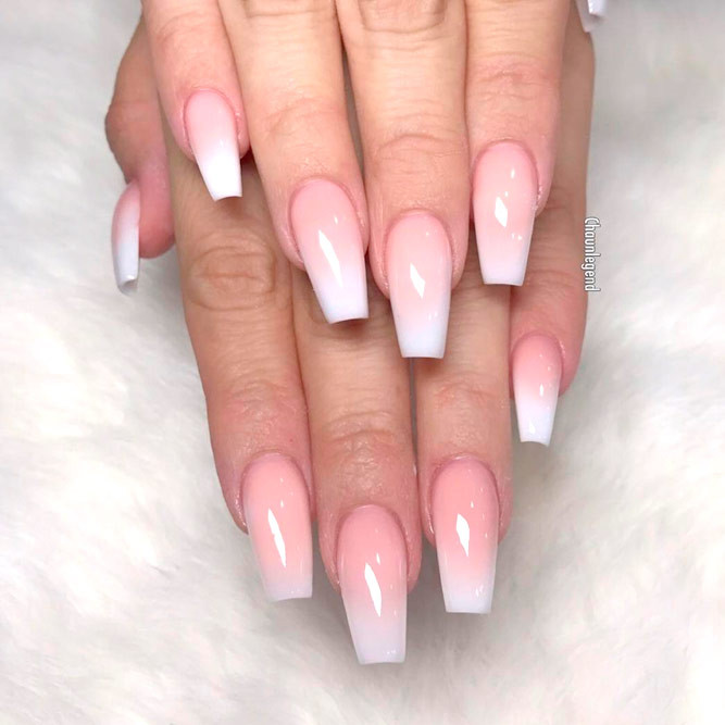 White And Pink Nail Designs
 Awesome White Acrylic Nails