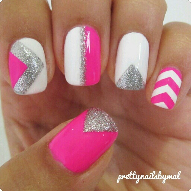 White And Pink Nail Designs
 EchoPaul ficial Blog 20 Classic Nail Designs for 2014