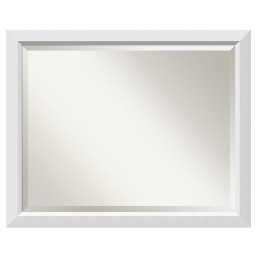White Bathroom Mirror
 Bathroom Mirror Cabinet 31" x 25" Blanco White