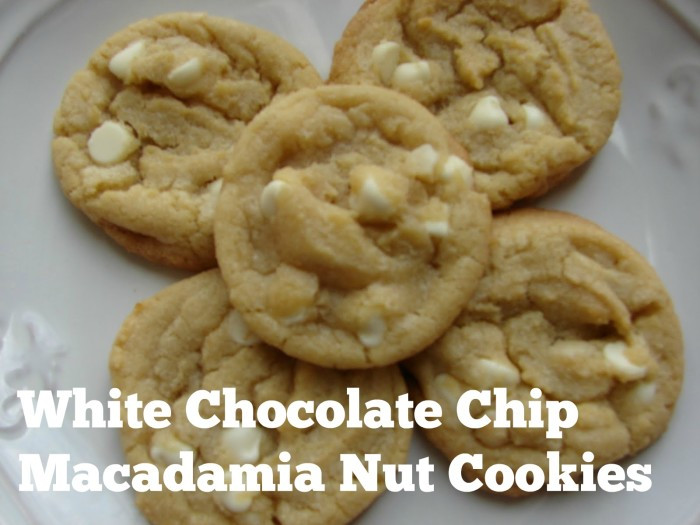 White Chocolate Chip Macadamia Nut Cookies
 White Chocolate Chip Macadamia Nut Cookies NMVCCCDay