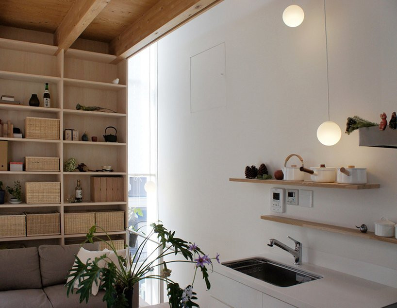 White Hut Kitchen
 Simple Functional House by Takahashi Maki