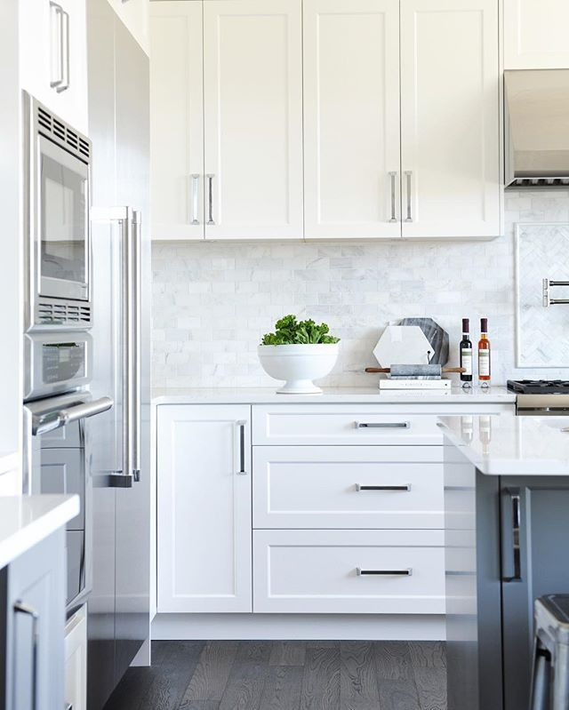 White Kitchen Cabinet Hinges
 white shaker panel cabinets dark grey island marble
