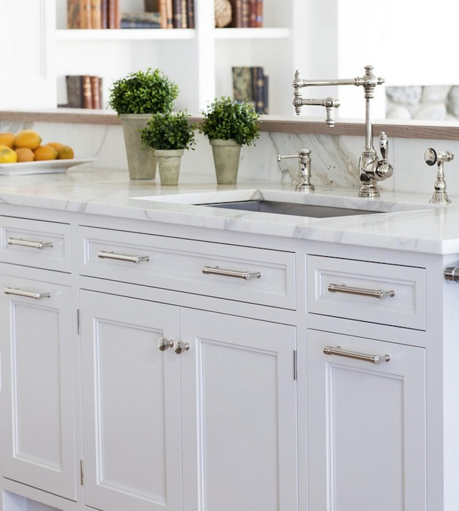White Kitchen Cabinet Hinges
 White Inset Cabinets Contemporary kitchen Milton