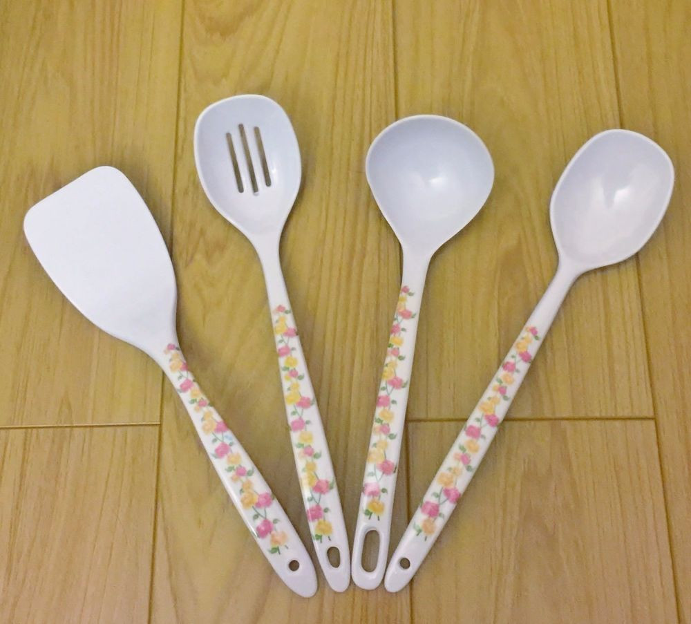 White Kitchen Utensils
 Utensil Cooking Kitchen Set Utensils Tool Spatula Spoon