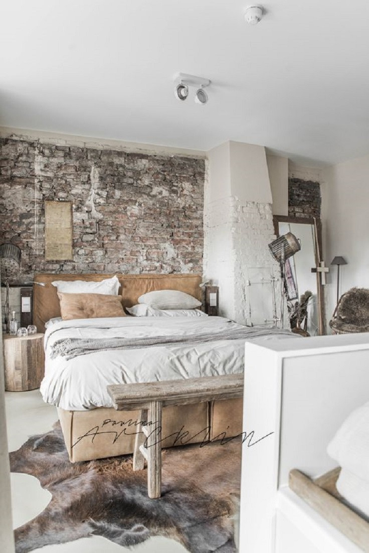 White Rustic Bedroom
 15 Industrial Design Decor Ideas to Make Your House Feel