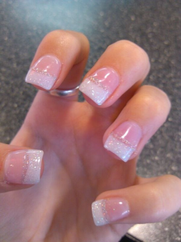 White Tip Nail Ideas
 Want more simple nails yet still something elegant for