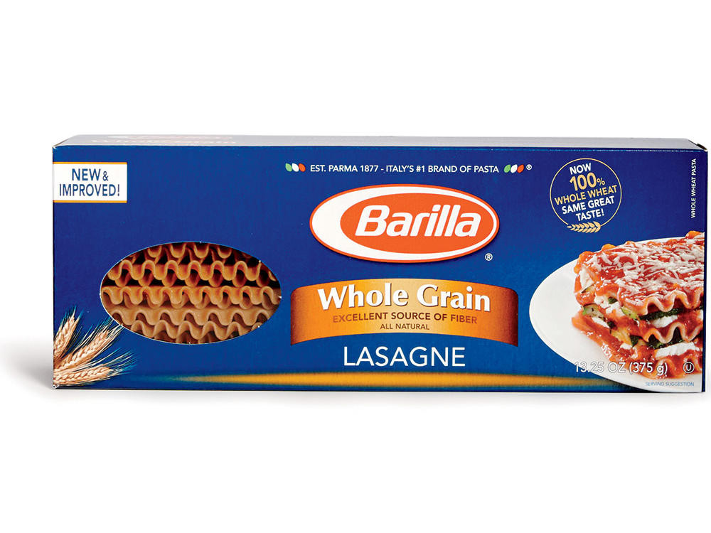 Whole Grain Lasagna Noodles
 12 Healthy Store Bought Whole Grain Pastas Cooking Light