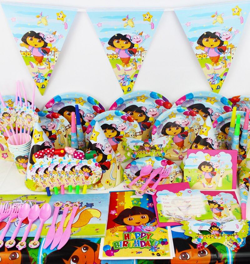 Wholesale Birthday Party Supplies
 line Buy Wholesale dora party supplies from China dora
