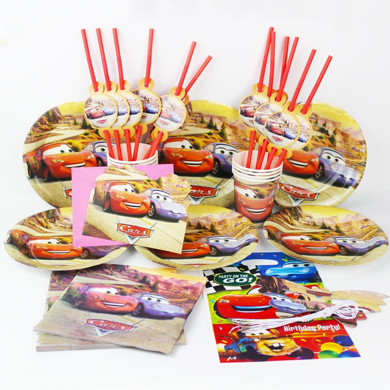 Wholesale Birthday Party Supplies
 92pcs lot Wholesale Disney Cars Birthday Party Decorations