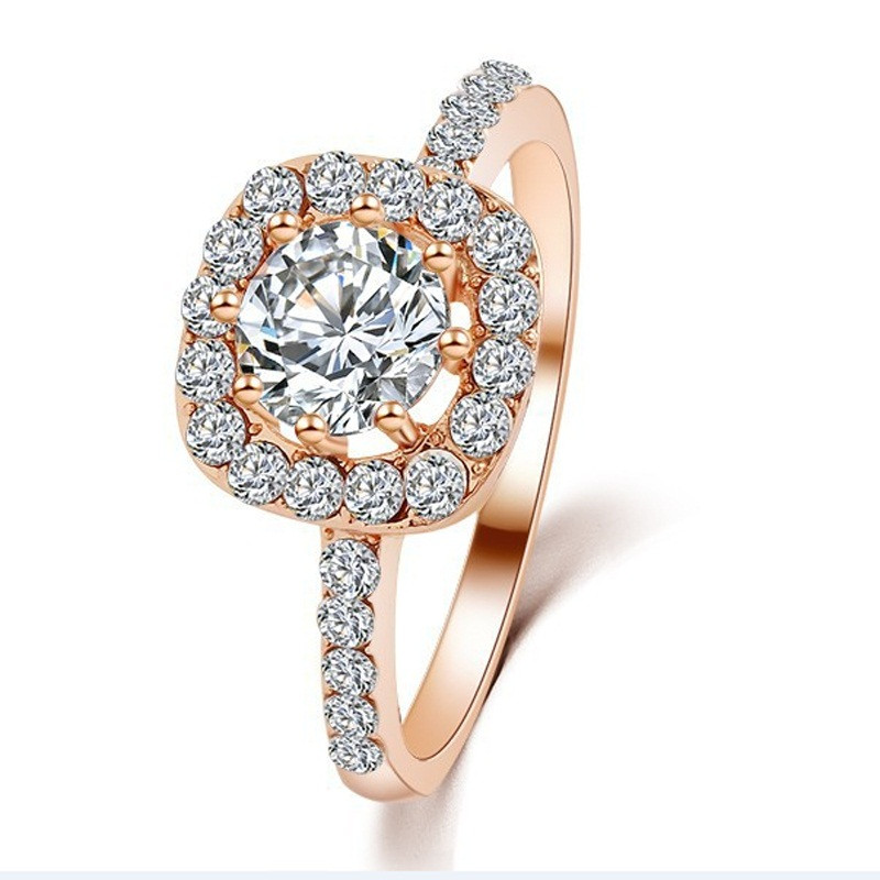 Wholesale Diamond Engagement Rings
 Wholesale Platinum Plated Jewelry Fashion bague Engagement