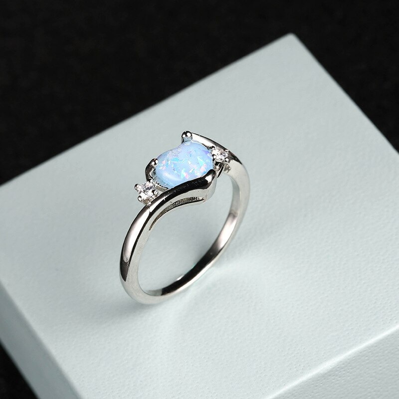 Wholesale Wedding Bands
 Wholesale Wedding Rings Fine Jewelry Accessories Blue Opal