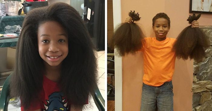 Wigs For Kids Hair Donation
 This 8 Year Old Boy Spent 2 Years Growing His Hair To Make