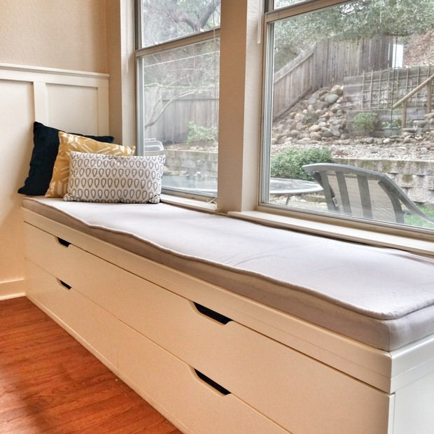 Window Bench Seat With Storage
 12 Fabulous & Functional DIY Storage Benches