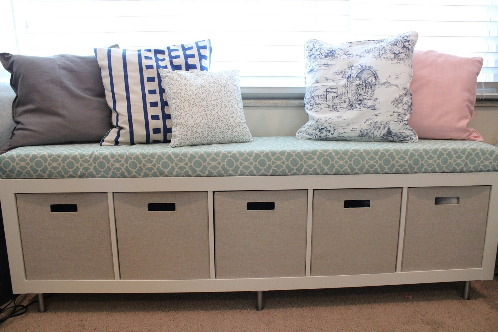 Window Bench Seat With Storage
 Mommy Vignettes Ikea Window Bench Storage Containers