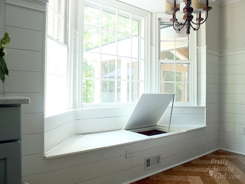 Window Bench Seat With Storage
 27 Simple Storage Hacks That Will De Clutter Your Life