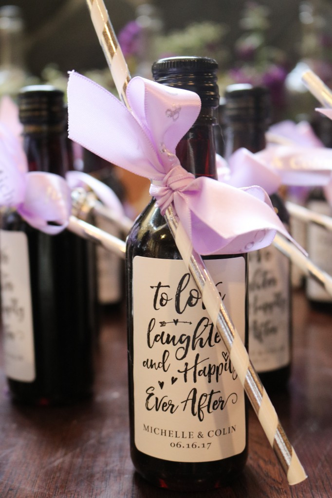Wine Themed Wedding Favors
 How to Make Your Own DIY Wine Bottle Bridal Shower Favors
