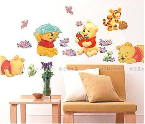 Winnie The Pooh Baby Decor
 Winnie the Pooh Nursery Room Wall Decal Decor Stickers For