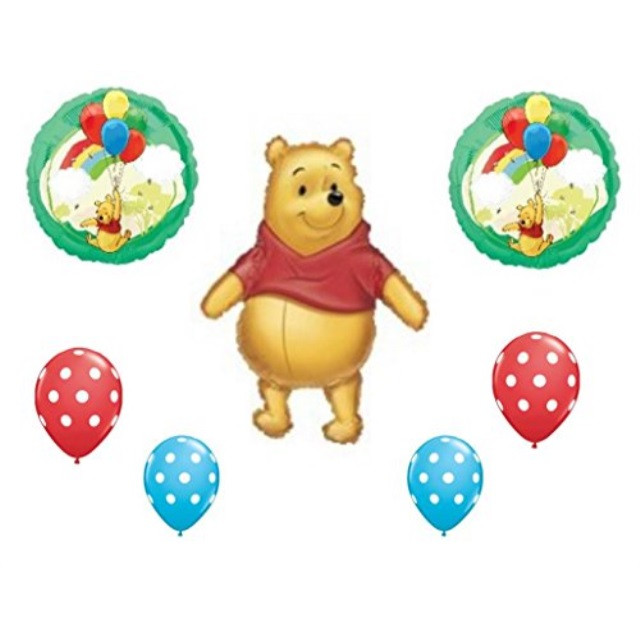 Winnie The Pooh Baby Shower Decorations Party City
 LoonBalloon WINNIE the POOH Baby Shower Little e