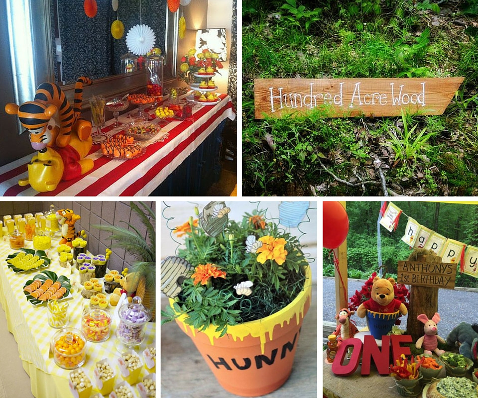 Winnie The Pooh Birthday Party
 Winnie the Pooh Party Ideas