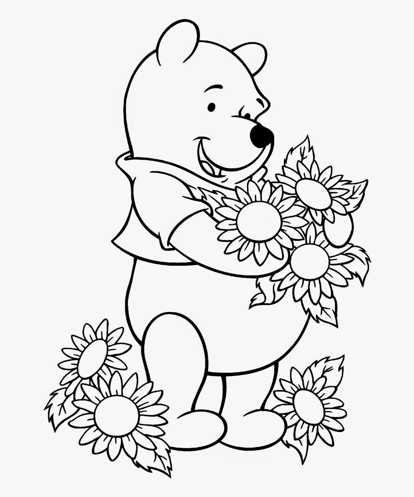 Winnie The Pooh Printable Coloring Pages
 Winnie The Pooh Coloring Sheets