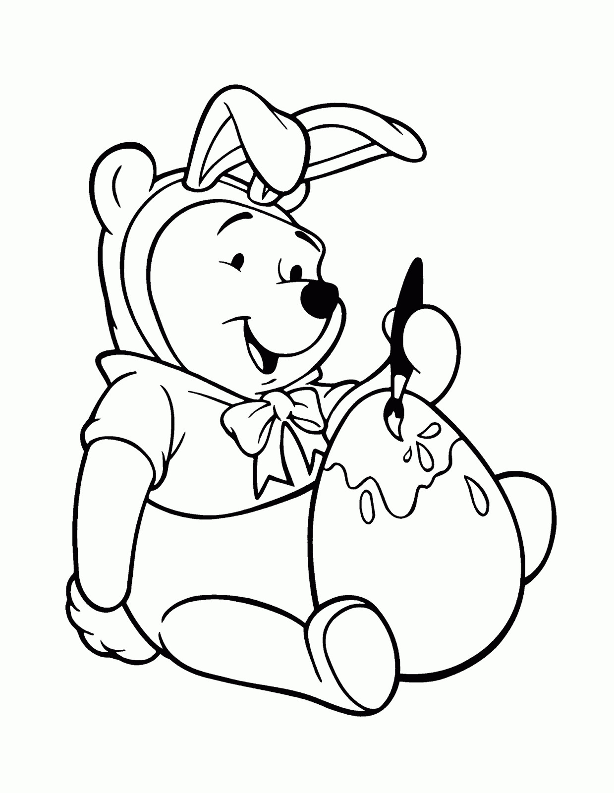 Winnie The Pooh Printable Coloring Pages
 Coloring Pages Winnie the Pooh and Friends Free Printable