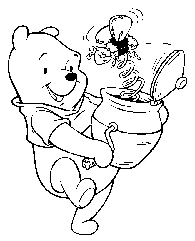 Winnie The Pooh Printable Coloring Pages
 Winnie The Pooh Coloring Pages