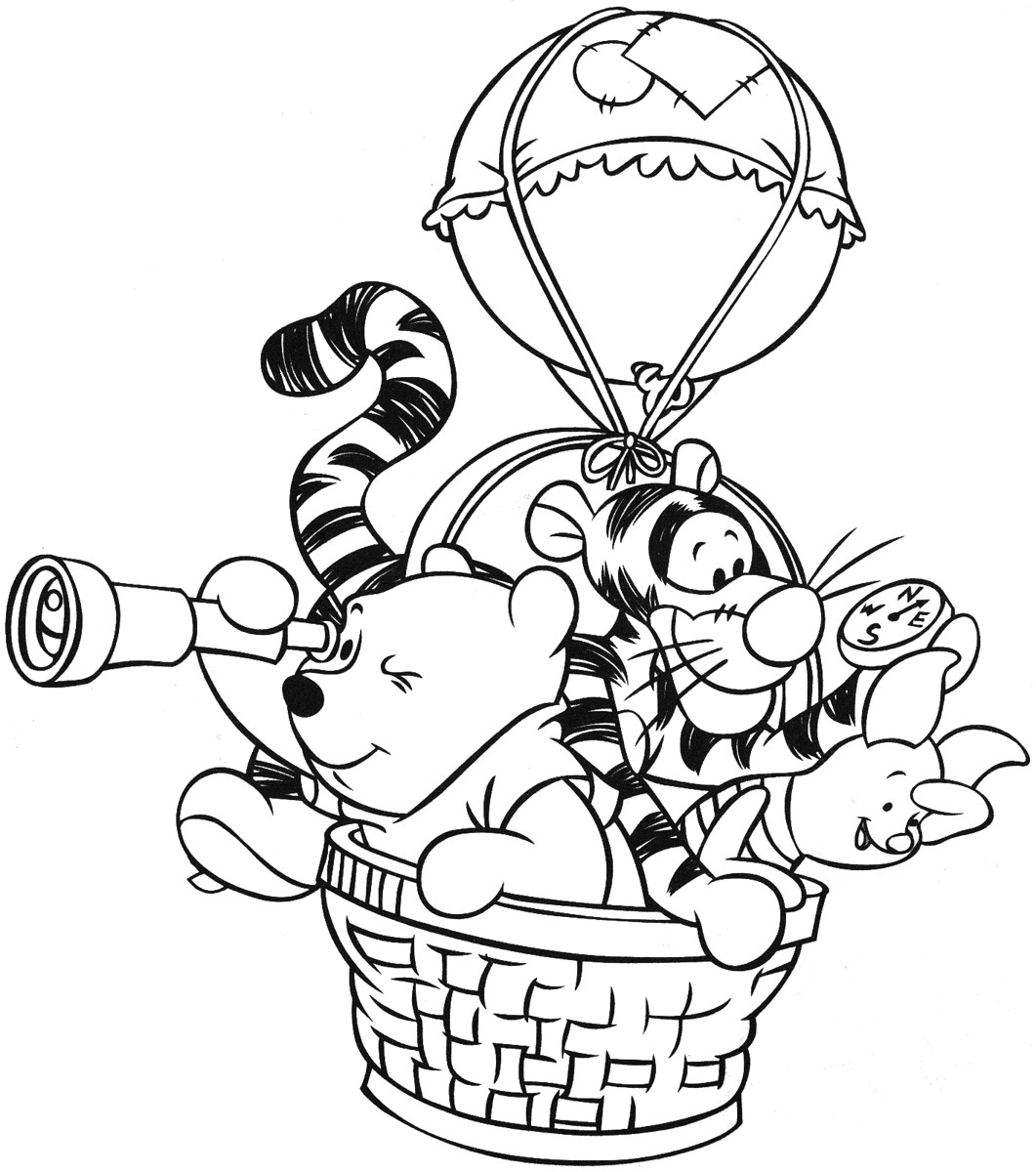 Winnie The Pooh Printable Coloring Pages
 winnie the pooh coloring page