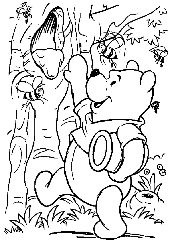 Winnie The Pooh Printable Coloring Pages
 winnie the pooh coloring page