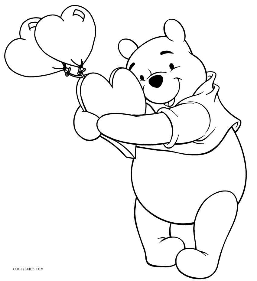 Winnie The Pooh Printable Coloring Pages
 Free Printable Winnie the Pooh Coloring Pages For Kids
