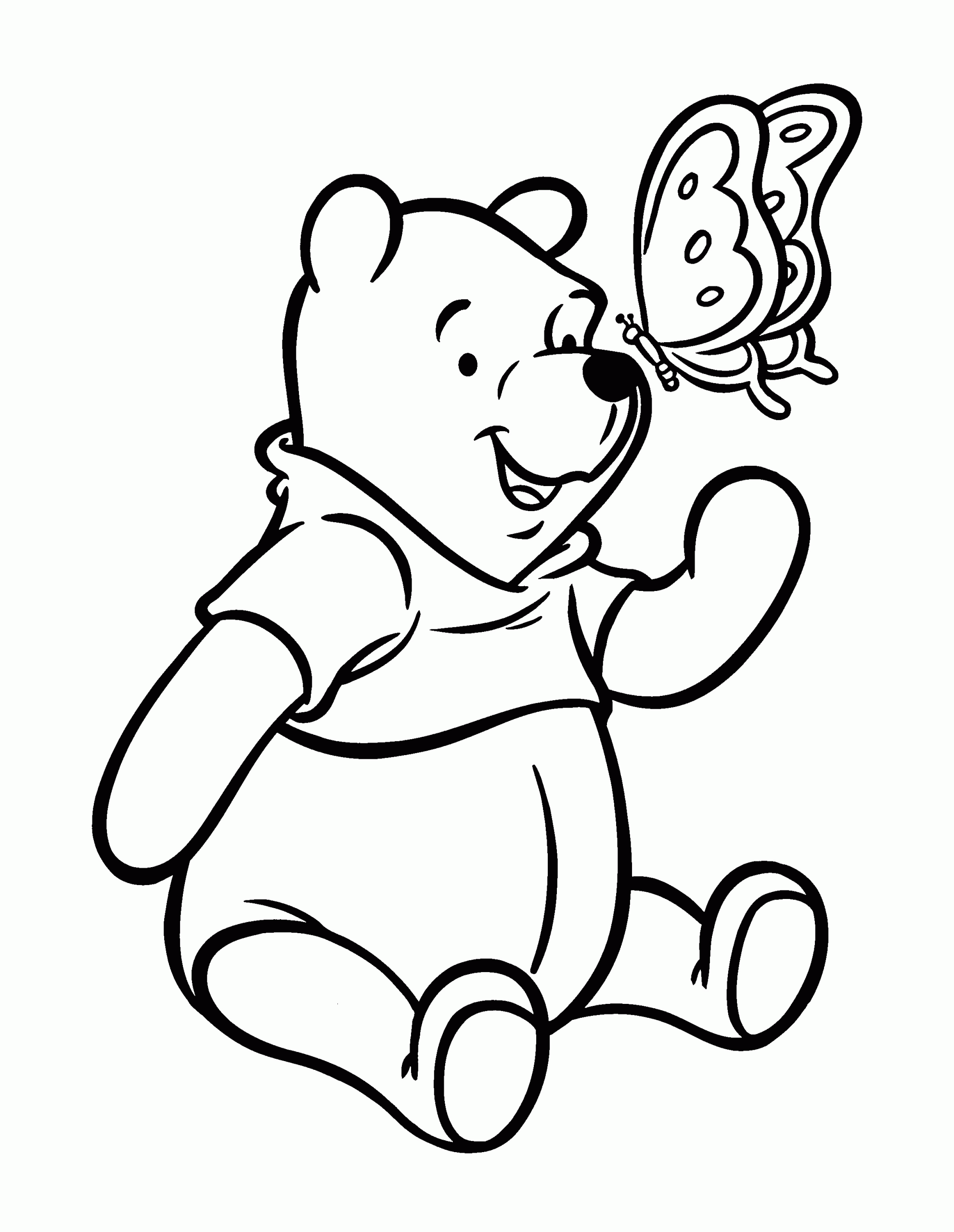 Winnie The Pooh Printable Coloring Pages
 Free Printable Winnie The Pooh Coloring Pages For Kids