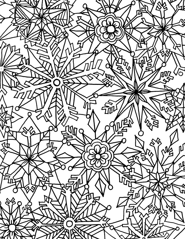 Winter Adult Coloring Pages
 alisaburke s for you