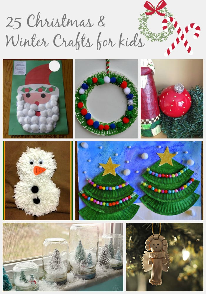Winter Crafts Kids
 25 Christmas & Winter Crafts for Kids