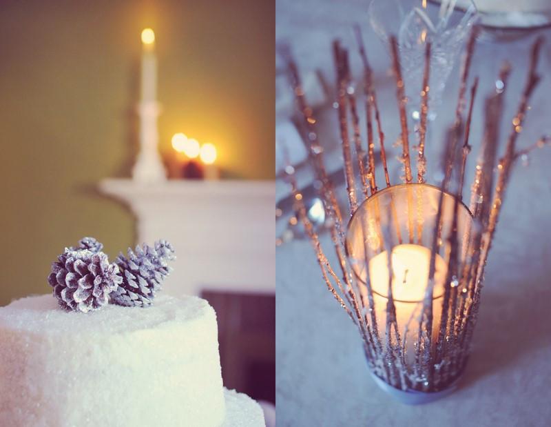 Winter Decor DIY
 DIY Winter Wedding Details