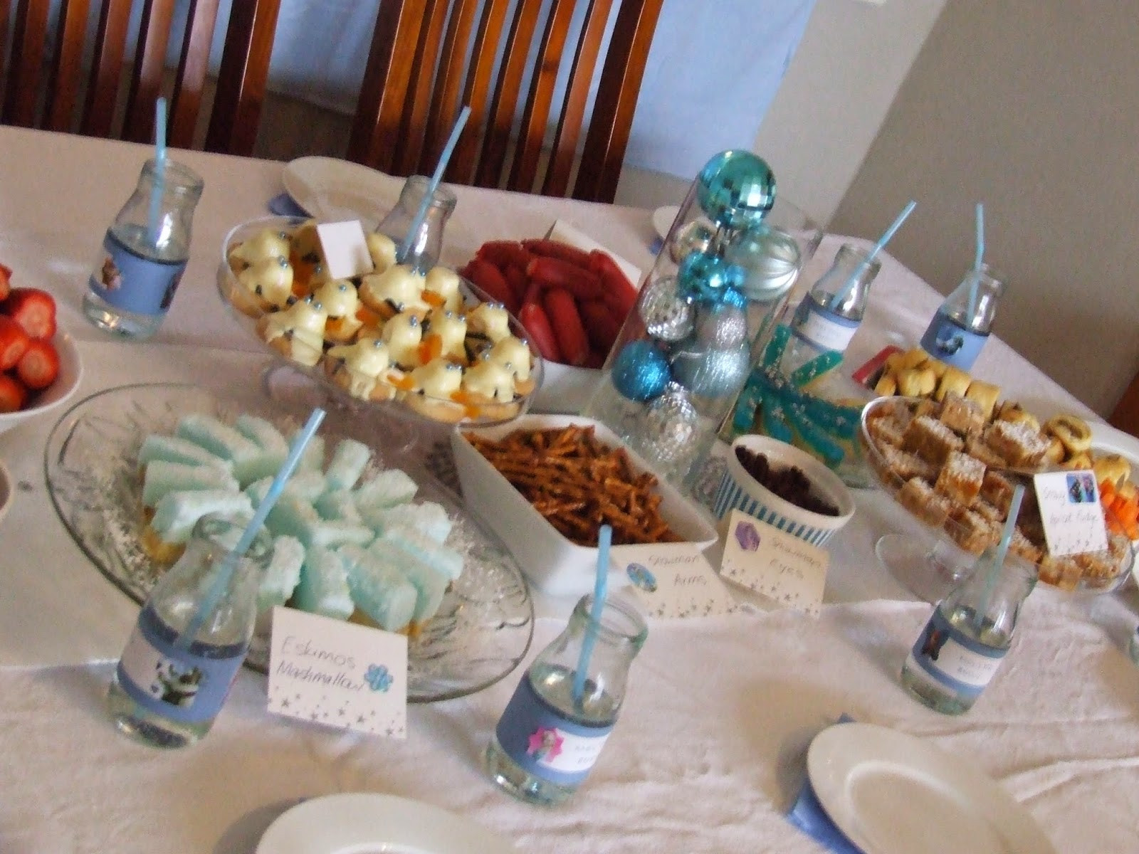 Winter Dinner Party Menu Ideas
 Kiwi Cakes Princess Elsa s Coronation Frozen Party Menu