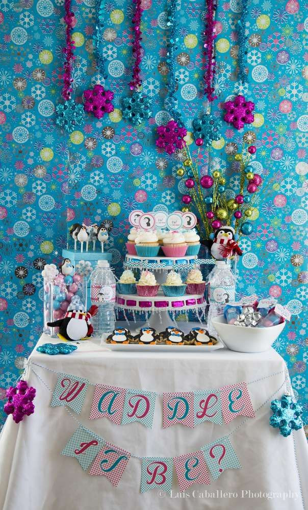 20 Of The Best Ideas For Winter Gender Reveal Party Ideas Home